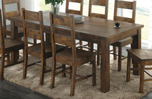 Load image into Gallery viewer, Coleman - Rectangular Dining Table - Rustic Golden Brown