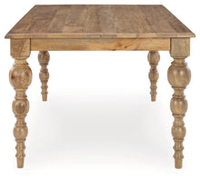 Load image into Gallery viewer, Rybergston - Light Brown - Rectangular Dining Room Table