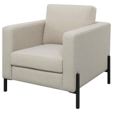 Load image into Gallery viewer, Tilly - Upholstered Track Arm Accent Chair - Oatmeal