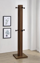 Load image into Gallery viewer, Rikkie - Coat Rack And Mirror - Walnut