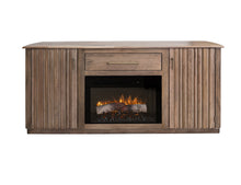 Load image into Gallery viewer, Mezquite - Electric Fireplace - Light Brown