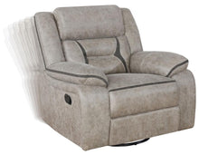 Load image into Gallery viewer, Greer - Upholstered Swivel Glider Recliner Chair