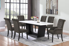 Load image into Gallery viewer, Sherry - Rectangular Marble Top Dining Table Set