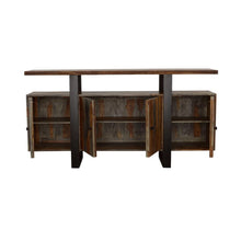 Load image into Gallery viewer, Ditman - 4 Door Solid Wood Sideboard Buffet - Gray Sheesham