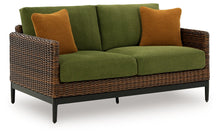 Load image into Gallery viewer, Horizon Hall - Brown / Green - Loveseat With Cushion