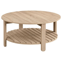 Load image into Gallery viewer, Fowler - 1 Shelf Round Engineered Wood Table