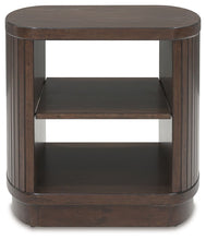 Load image into Gallery viewer, Korestone - Dark Brown - Square End Table