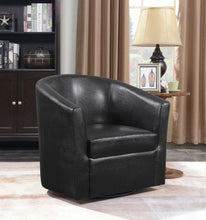 Load image into Gallery viewer, Turner - Upholstered Barrel Back Swivel Chair