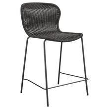 Load image into Gallery viewer, Mckinley - Faux Rattan Metal Chair (Set of 2)