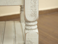 Load image into Gallery viewer, Stone - Cocktail Table With 4 Drawers - Antiqued Ivory / Weathered Gray