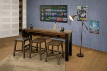 Load image into Gallery viewer, Loft Brown - Counter Height Sofa Table - Two Tone Gray / Brown