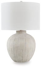 Load image into Gallery viewer, Calbert - Warm Gray - Poly Table Lamp