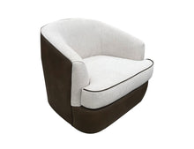 Load image into Gallery viewer, Tumbi - Armchair - Ivory/Brown