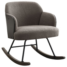 Load image into Gallery viewer, Paige - Boucle Upholstered Mid Back Rocking Chair