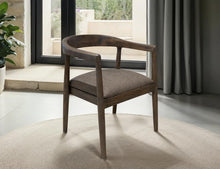 Load image into Gallery viewer, Natural Teca - Wooden Armchair - Quartersawn Oak / Marooned Brown