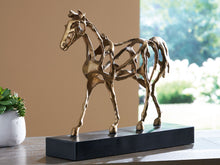 Load image into Gallery viewer, Grainville - Antique Gold Finish - Sculpture