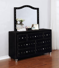 Load image into Gallery viewer, Deanna - 7-Drawer Upholstered Dresser With Mirror