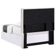Load image into Gallery viewer, Izzy - Upholstered Twin Panel Headboard - Sand
