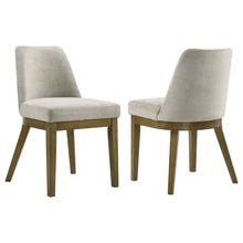 Load image into Gallery viewer, Castlewood - Upholstered Dining Chair (Set of 2) - Brown Oak