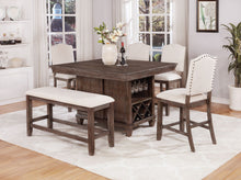Load image into Gallery viewer, Regent - Counter Height Table - Charcoal Black