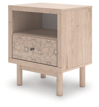 Load image into Gallery viewer, Arloster - Tan - One Drawer Night Stand