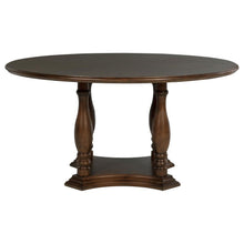 Load image into Gallery viewer, Landon - Round Wood Pedestal Dining Table - Rich Brown
