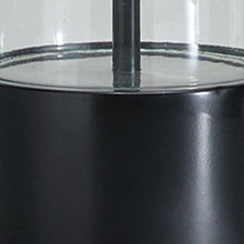 Load image into Gallery viewer, Kerrbrook - Clear / Black - Glass Table Lamp