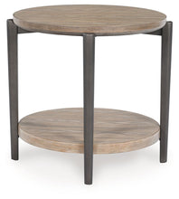 Load image into Gallery viewer, Dyonton - Light Grayish Brown - Round End Table