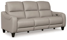 Load image into Gallery viewer, Mercomatic - Power Reclining Sofa With Adj Headrest