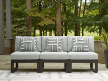 Load image into Gallery viewer, Beachloft - Black / Gray - 3-Piece Outdoor Sectional