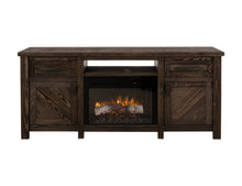 Load image into Gallery viewer, Dutton - TV Stand For Electric Fireplace - Rookwood Brown