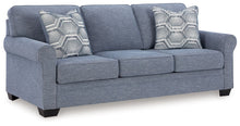 Load image into Gallery viewer, Carissa Manor - Denim - Queen Sofa Sleeper