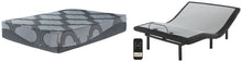 Load image into Gallery viewer, 12 Inch Ashley Hybrid - Head-foot Model Best Adjustable Base And Mattress