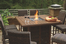 Load image into Gallery viewer, Paradise Trail - Outdoor Fire Pit Table Set