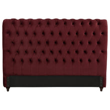 Load image into Gallery viewer, Devon - Upholstered California King Headboard - Wine Red
