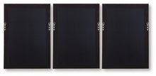 Load image into Gallery viewer, Honslow - Brown / Black / White - Wall Art Set (Set of 3)