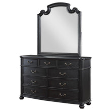 Load image into Gallery viewer, Celina - 9-Drawer Dresser With Mirror - Black