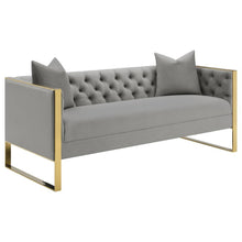 Load image into Gallery viewer, Eastbrook - Velvet Upholstered Tufted Sofa Set