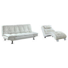 Load image into Gallery viewer, Dilleston - Faux Leather Upholstered Tufted Chaise