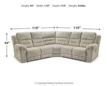 Load image into Gallery viewer, Family Den - Pewter - 3-Piece Power Reclining Sectional With 2 Loveseats