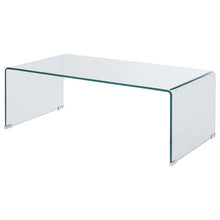 Load image into Gallery viewer, Ripley - Rectangular Tempered Bent Glass Table