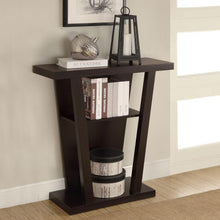 Load image into Gallery viewer, Evanna - 2-Shelf Engineered Wood Console Table - Cappuccino