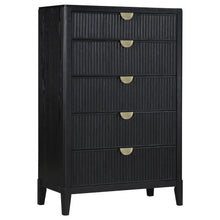 Load image into Gallery viewer, Brookmead - 5-Drawer Bedroom Chest - Black