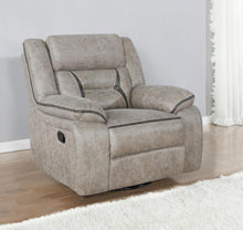 Load image into Gallery viewer, Greer - Upholstered Swivel Glider Recliner Chair