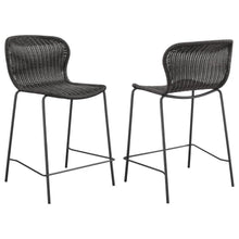 Load image into Gallery viewer, Mckinley - Faux Rattan Metal Chair (Set of 2)