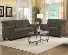 Load image into Gallery viewer, Clementine - Upholstered Padded Arm Sofa Set