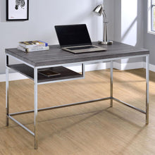 Load image into Gallery viewer, Kravitz - 1-Shelf Writing Desk - Weathered Gray