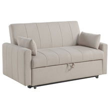 Load image into Gallery viewer, Portland - Boucle Upholstered Sleeper Sofa Bed