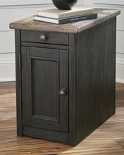 Load image into Gallery viewer, Tyler - Grayish Brown / Black - Chair Side End Table