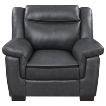 Load image into Gallery viewer, Arabella - Upholstered Padded Arm Accent Chair - Gray